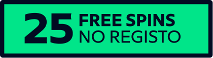 25 free spins no registo