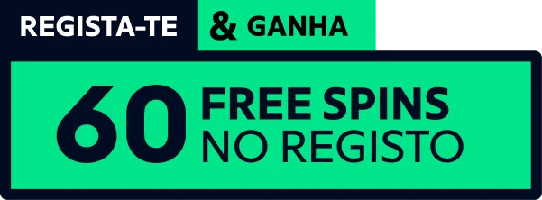 60 free spins no registo